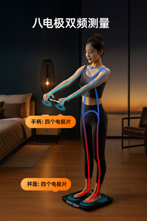 ：沃莱P7 Max智能八电极体脂秤的多场景价值CQ9电子游戏平台健身党宝妈亚健康人群都需要(图2)